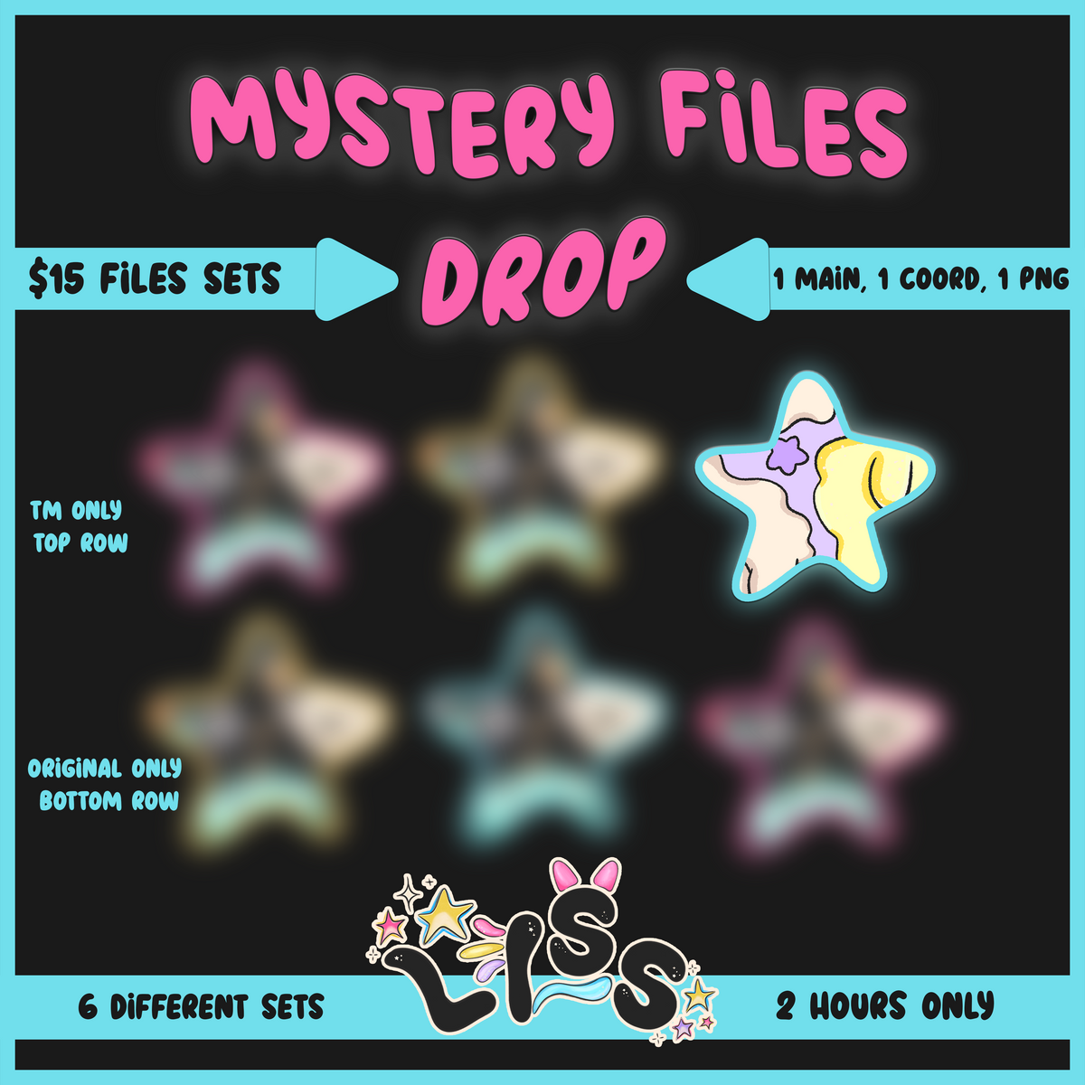 Lyss Doodles - Seamless - Sets - Mystery Files - #3