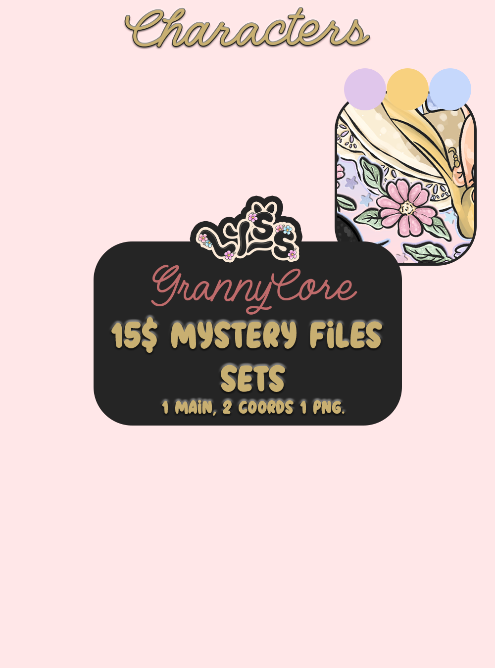 2026 - Lyss Doodles - Seamless - Mystery Files #3 - 26LD009