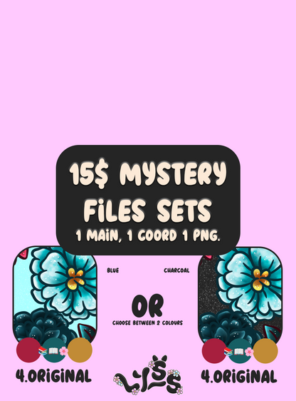 2025 - Lyss Doodles - Seamless - Mystery Files #4 - 25LD037
