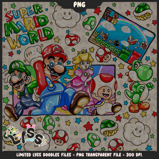 2024 - Lyss Doodles -  PNG Files - MAR10 - 24LD025