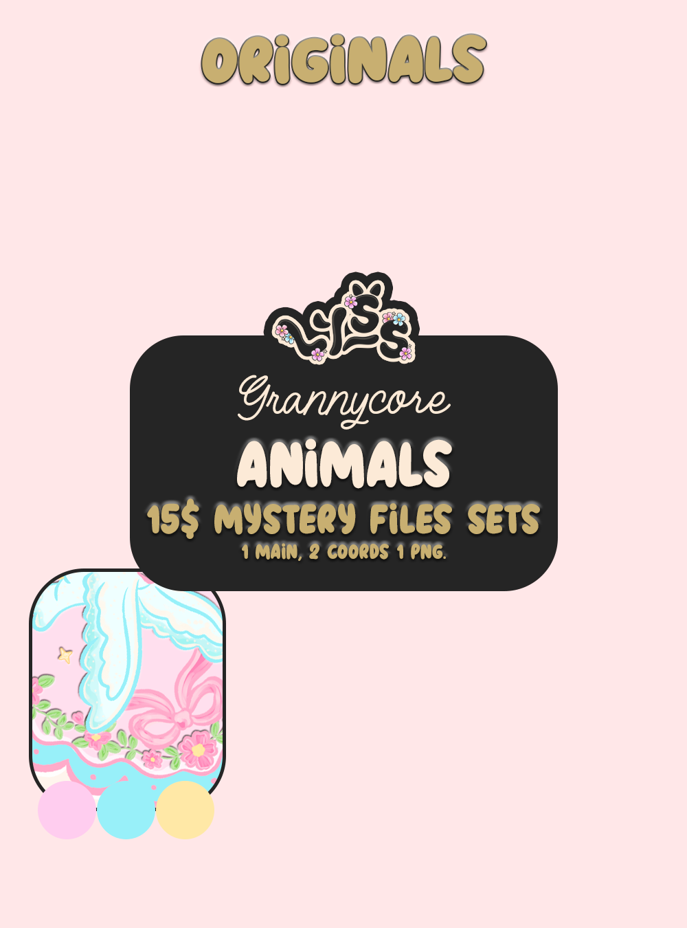 2026 - Lyss Doodles - Seamless - Mystery Files #4 - 26LD014
