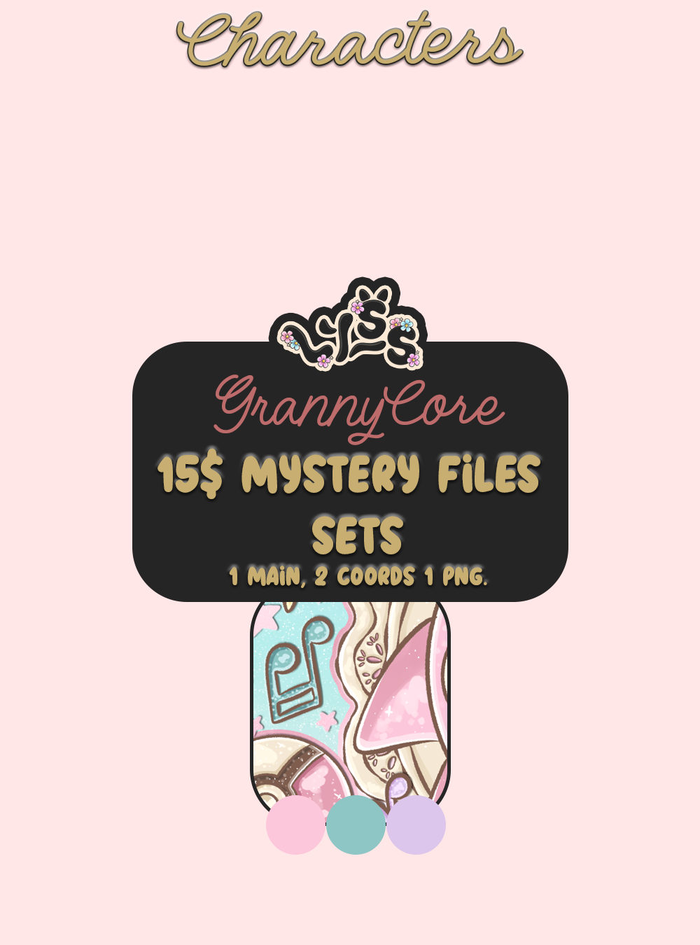 2026 - Lyss Doodles - Seamless - Mystery Files #5 - 26LD011