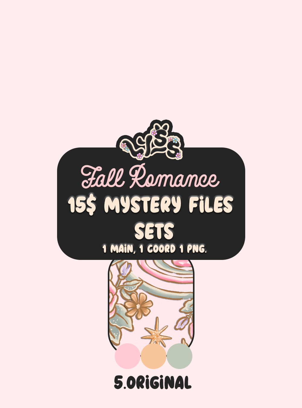 2025 - Lyss Doodles - Seamless - Mystery Files #5 - 25LD057