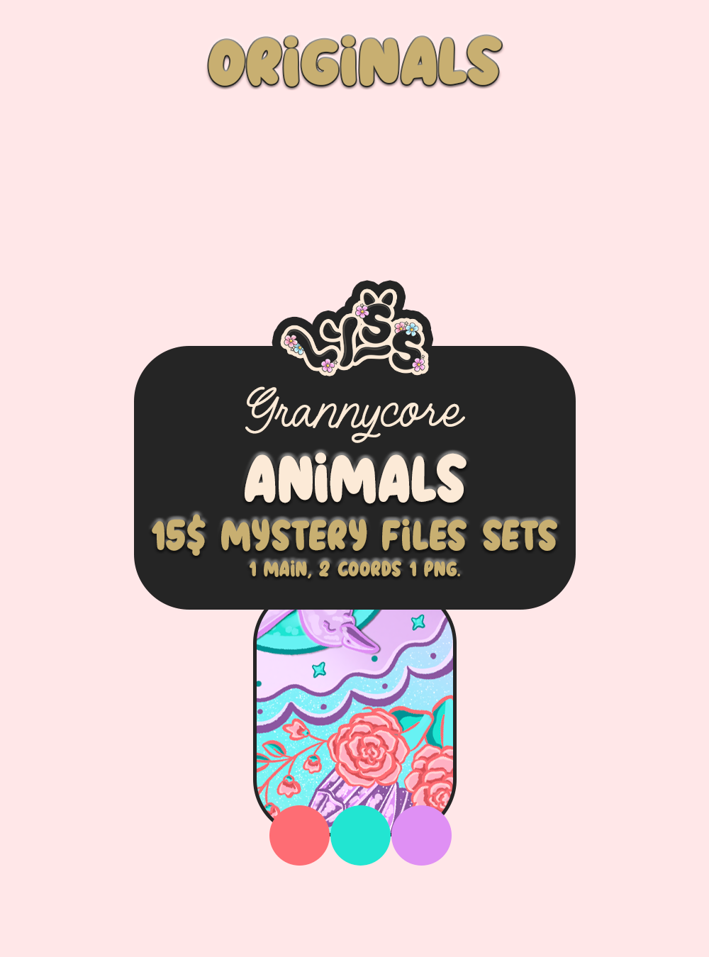 2026 - Lyss Doodles - Seamless - Mystery Files #5 - 26LD015