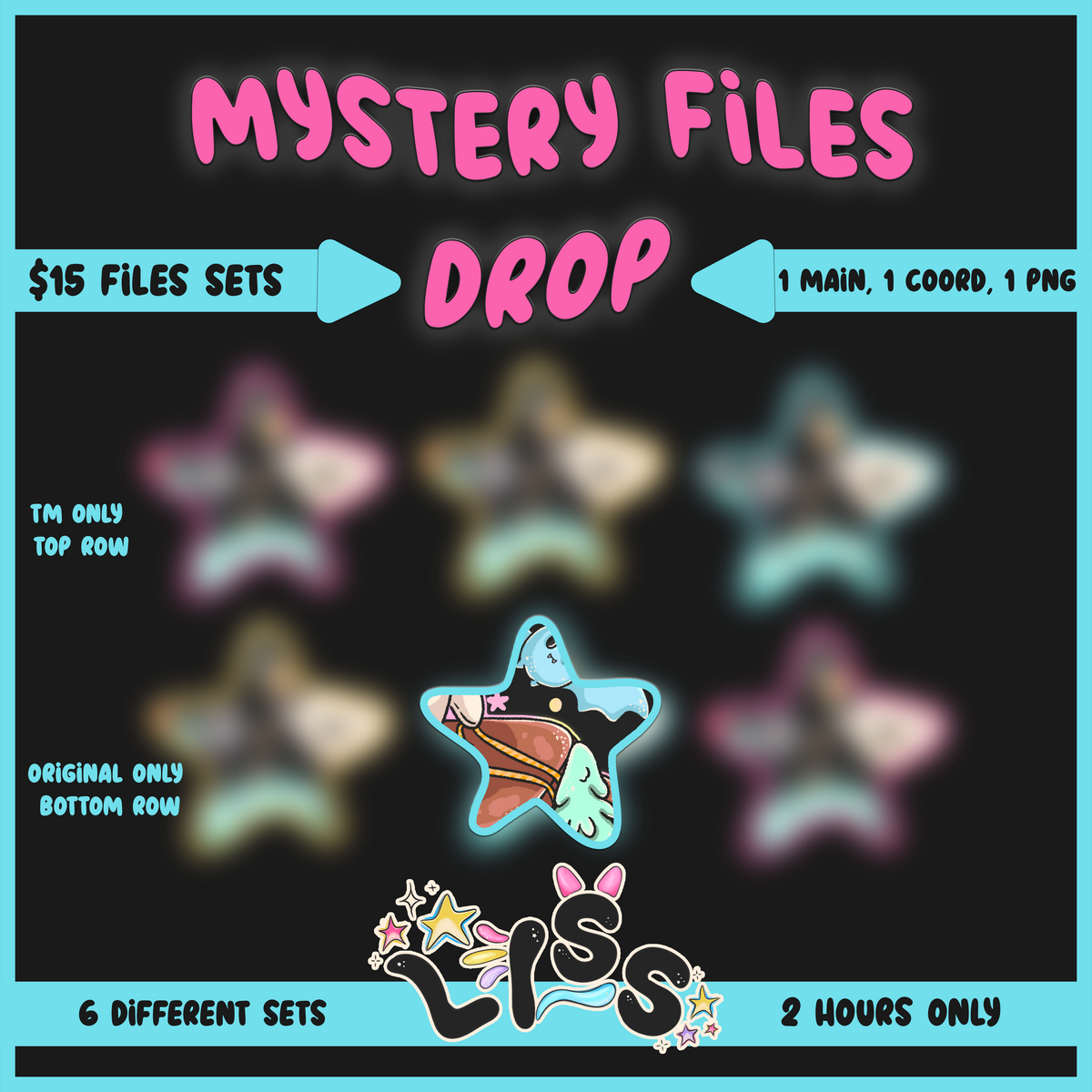 Lyss Doodles - Seamless - Sets - Mystery Files - #5