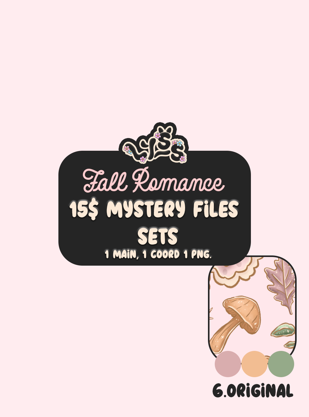 2025 - Lyss Doodles - Seamless - Mystery Files #6 - 25LD058