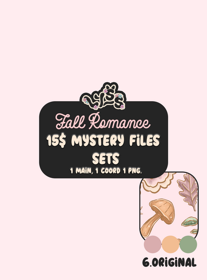 2025 - Lyss Doodles - Seamless - Mystery Files #6 - 25LD058