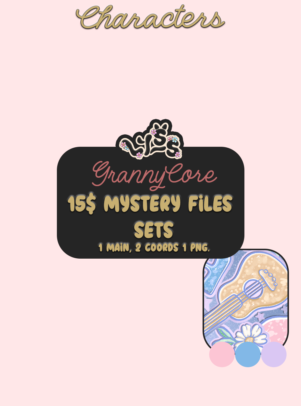 2026 - Lyss Doodles - Seamless - Mystery Files #6 - 26LD012
