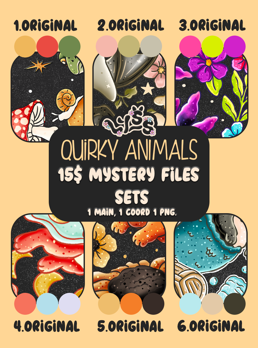 2025 - Lyss Doodles - Seamless - Mystery Files - ALL files Bundle