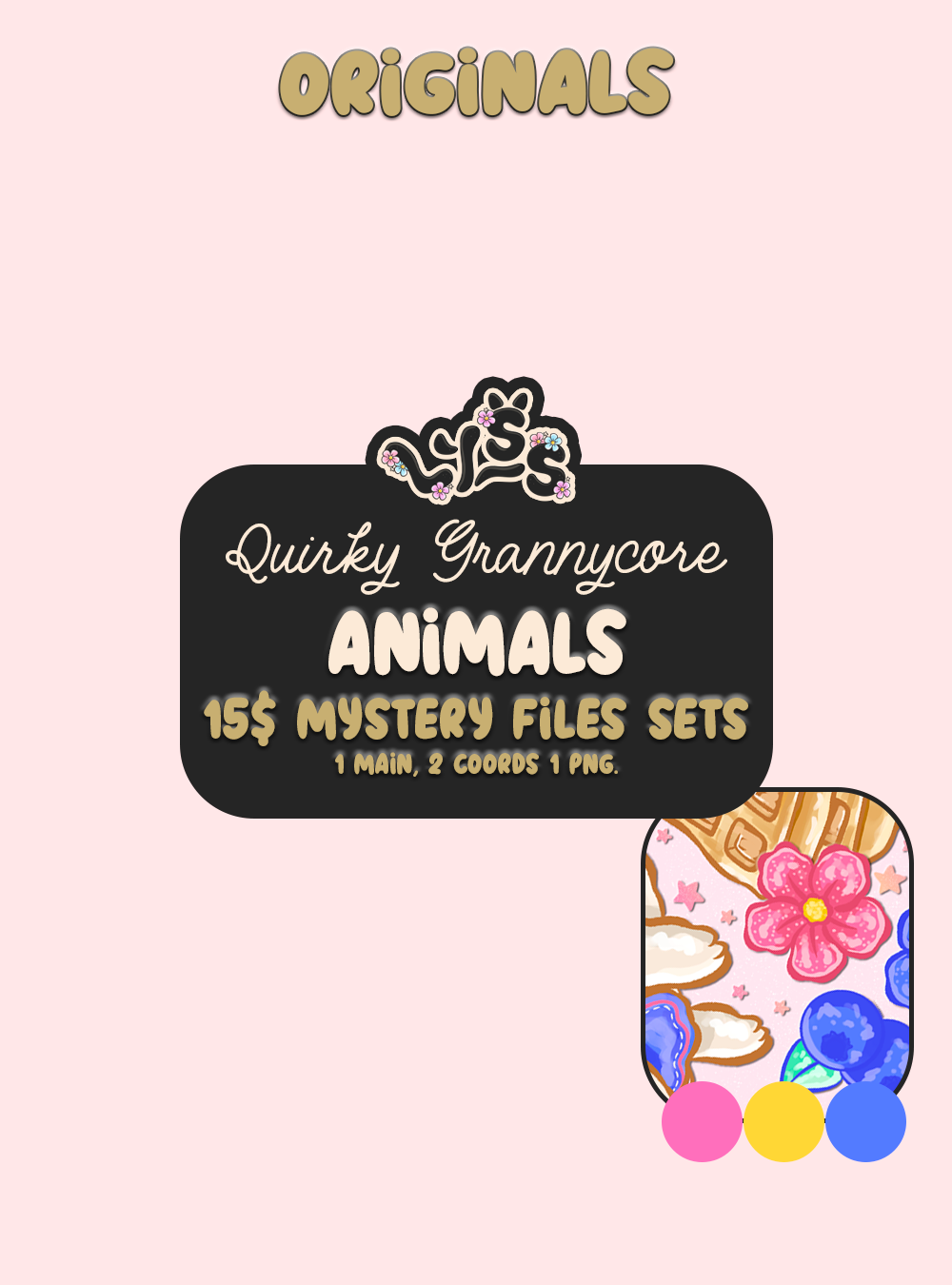 2026 - Lyss Doodles - Seamless - Mystery Files #6 - 26LD016