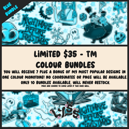 2025 - Lyss Doodles - Seamless - Monotone Bundles - TM