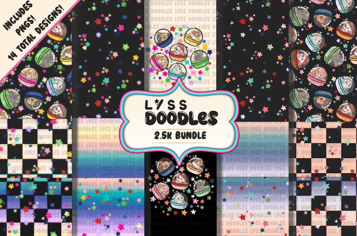 Lyss Doodles - BUNDLE - 2.5K
