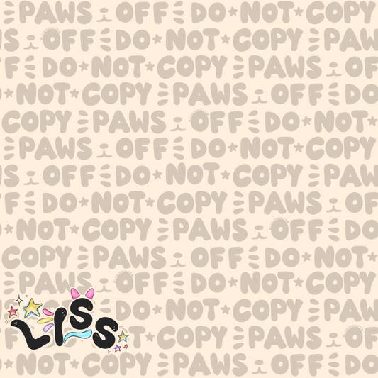 Lyss Doodles - Watermark - Paws Off !