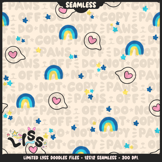 2023 - Lyss Doodles - Seamless - Coordinates - Fun Kids - 23LD017
