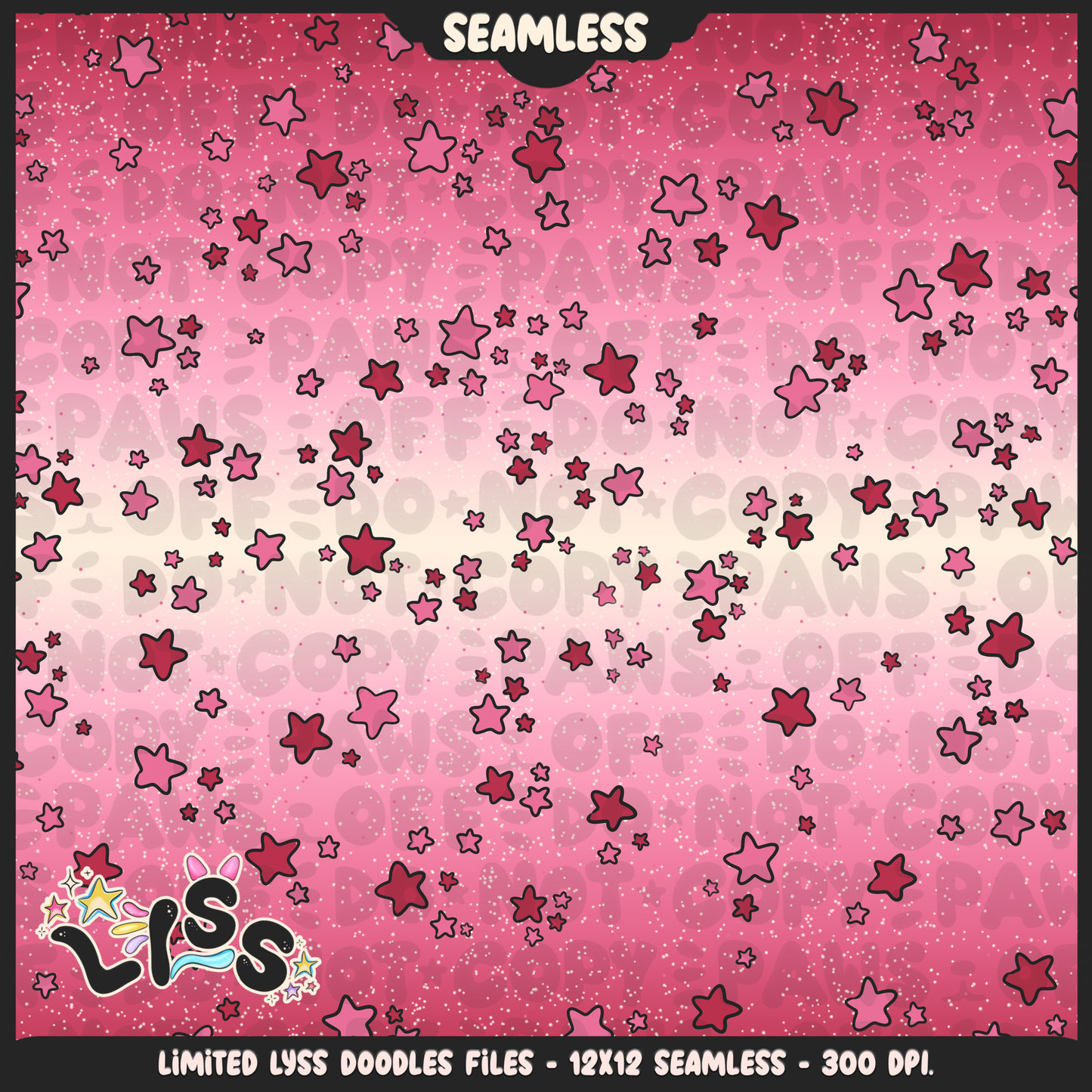 2023 - Lyss Doodles - Seamless - Coordinates - Lovers - 23LD018
