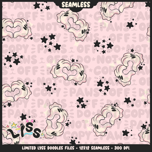 2023 - Lyss Doodles - Seamless - Coordinates - Lovers - 23LD018