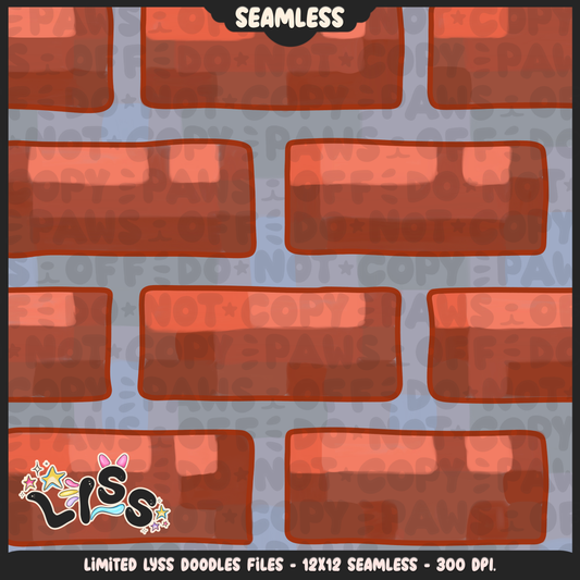 2023 - Lyss Doodles - Seamless - Coordinates - Block Game - Block Textures - 23LD019