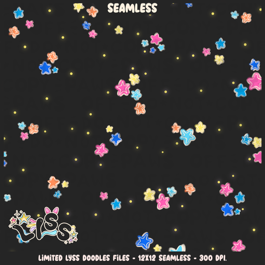 2023 - Lyss Doodles - Seamless - Coordinates - Retro Games - 23LD020