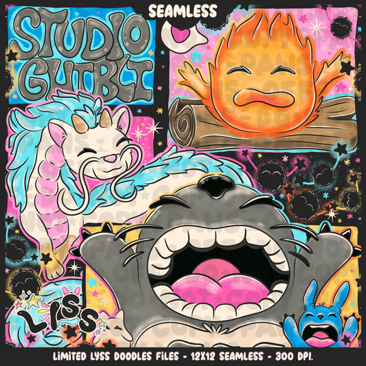 2023 - Lyss Doodles -  Seamless - Mains - Studio Cuties - 23LD022