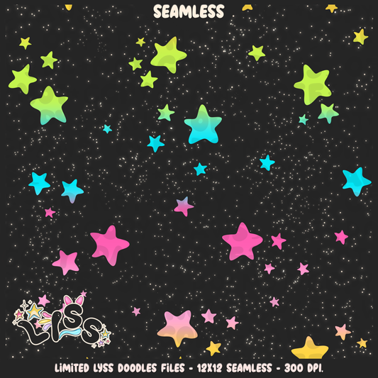 2023 - Lyss Doodles -  Seamless - Coordinates - Poke Collab - Eve - 23LD023