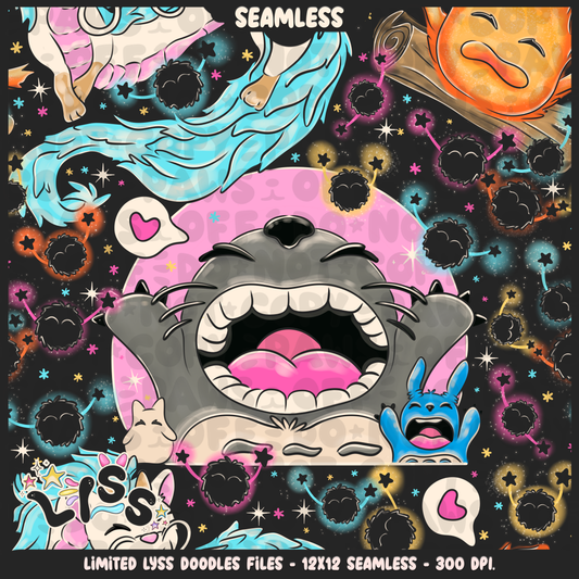 2023 - Lyss Doodles -  Seamless - Mains - Studio Cuties - 23LD022