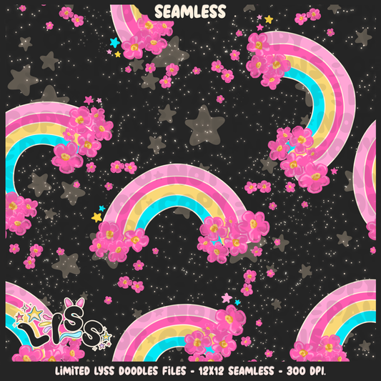 2023 - Lyss Doodles -  Seamless - Coordinates - Poke Collab - Eve - 23LD023