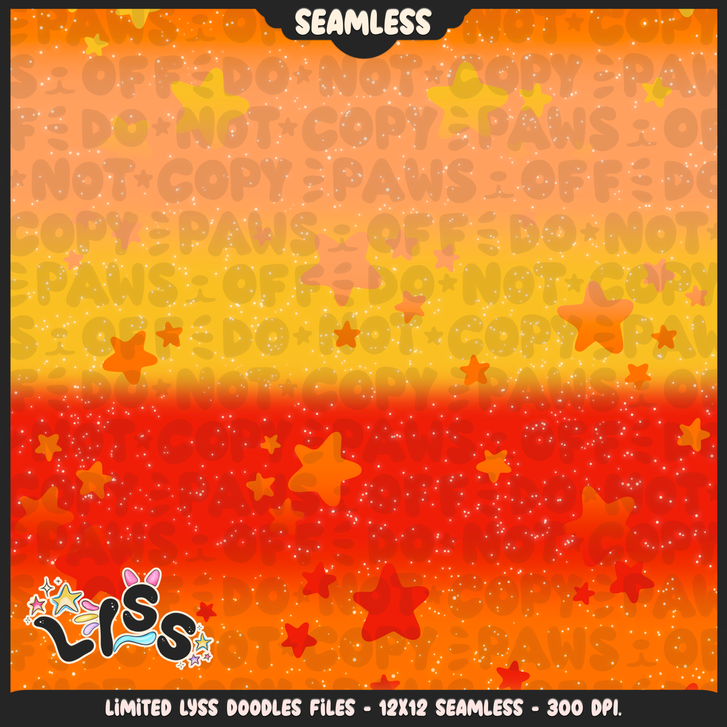 2023 - Lyss Doodles -  Seamless - Coordinates - Poke Collab - Teddi - 23LD024