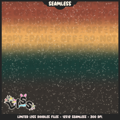 2023 - Lyss Doodles -  Seamless - Coordinate - Magical World - Ombre - 23LD026