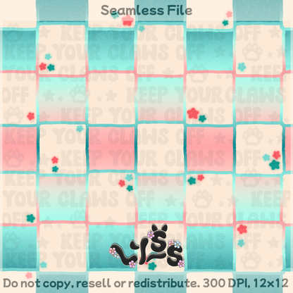2025 - Lyss Doodles - Seamless - Coordinate - 4K Milestone