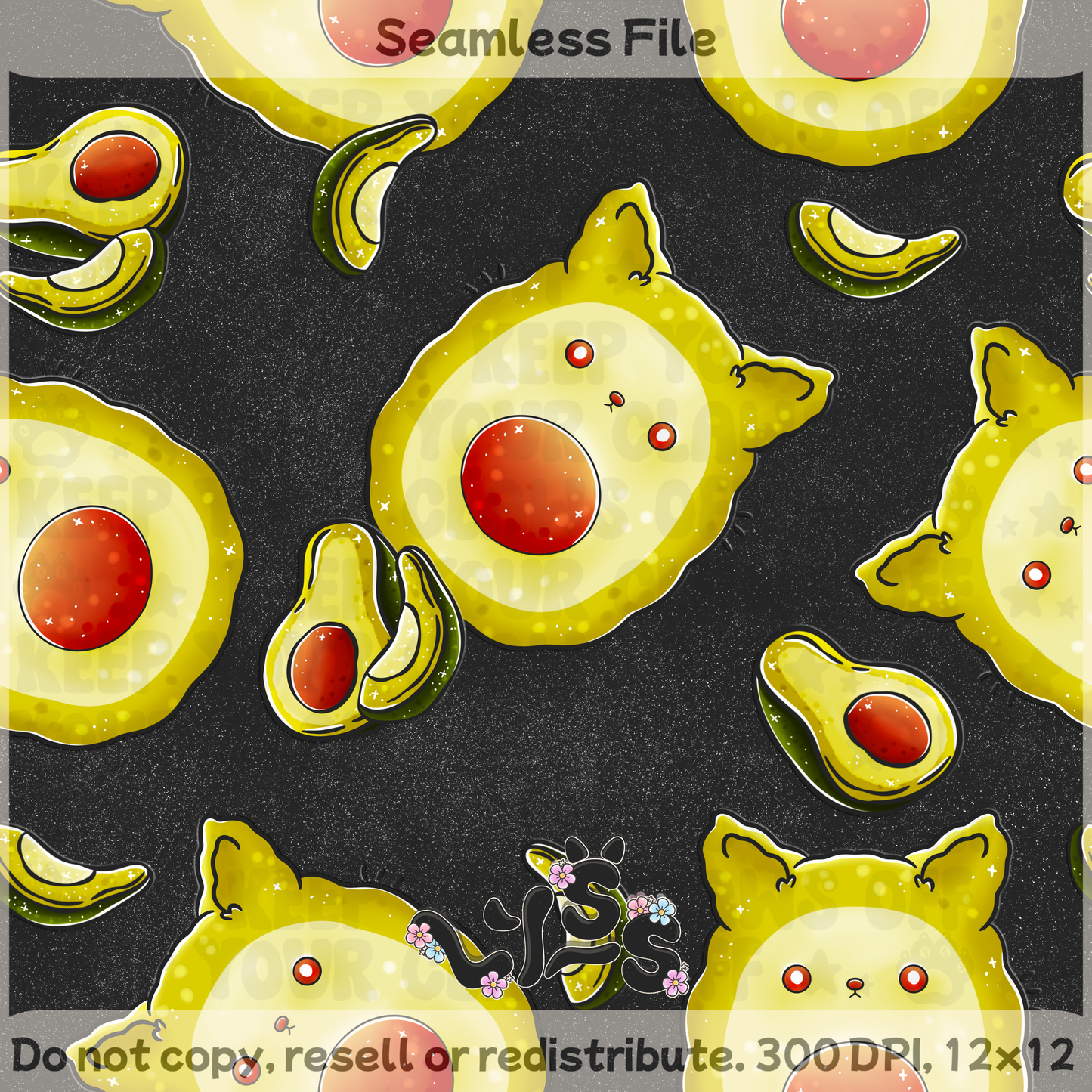 2025 - Lyss Doodles - Coordinates -  AVOCATO - 25LD038