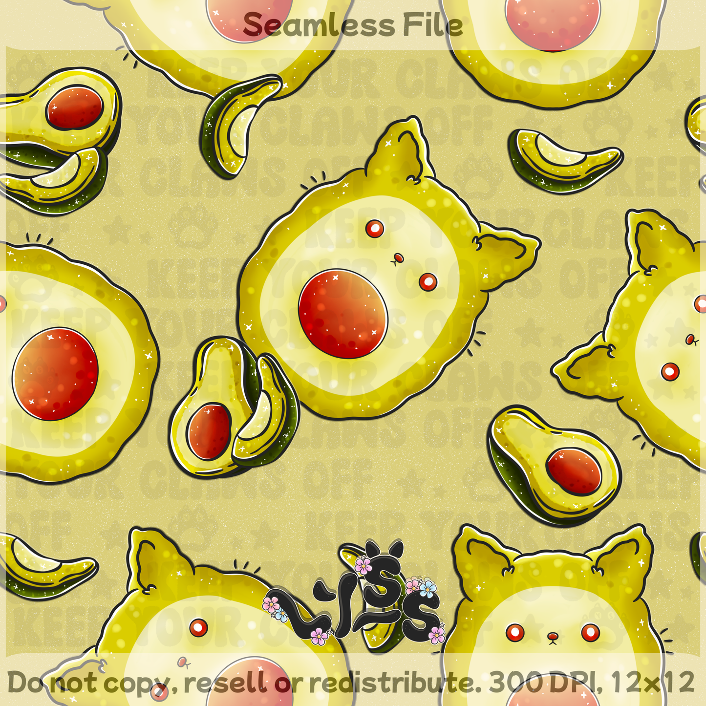 2025 - Lyss Doodles - Coordinates -  AVOCATO - 25LD038