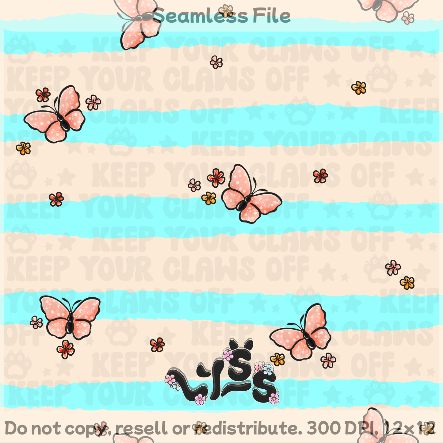 Lyss Doodles - Seamless Files - April 2025 Patreon - Collection #1