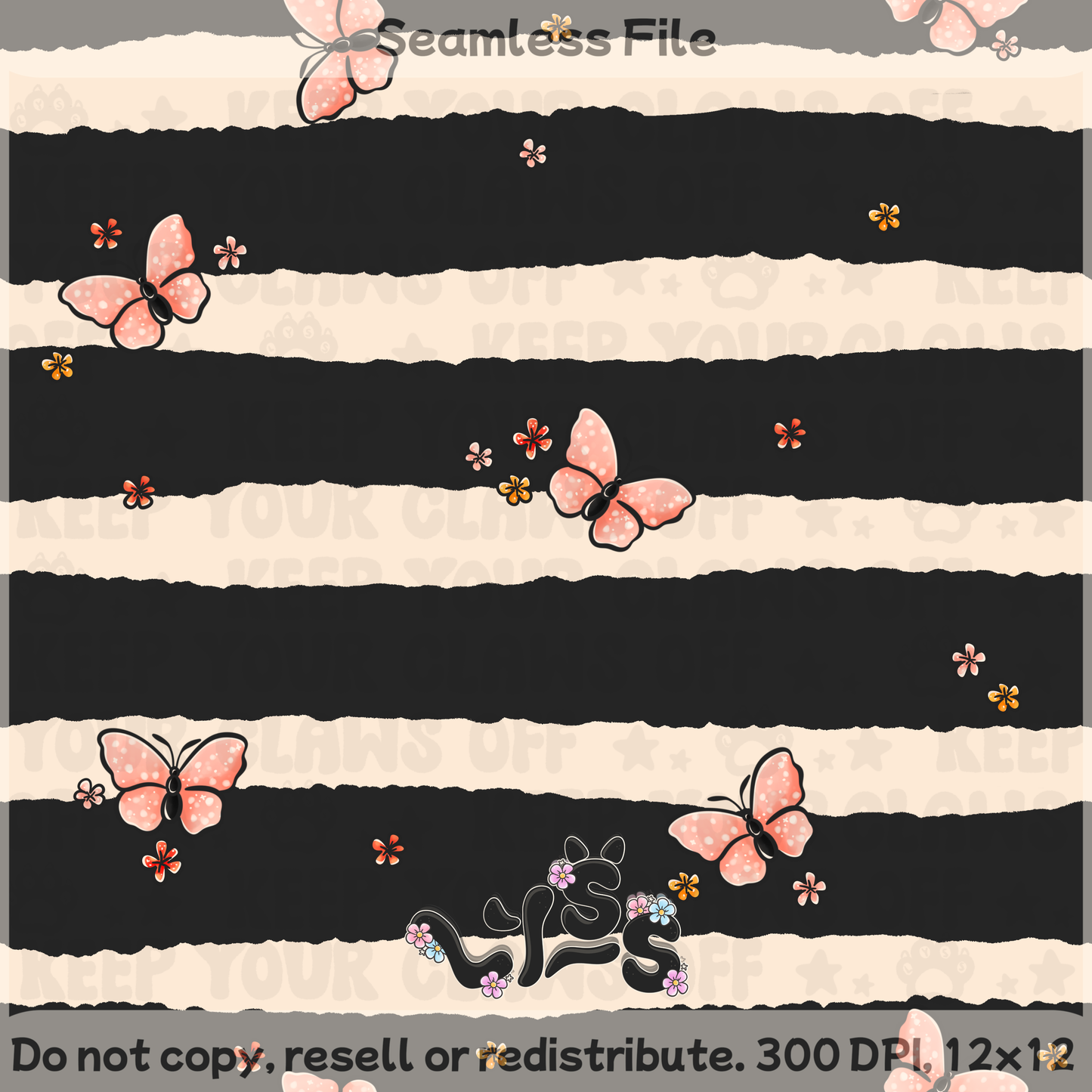 Lyss Doodles - Seamless Files - April 2025 Patreon - Collection #1