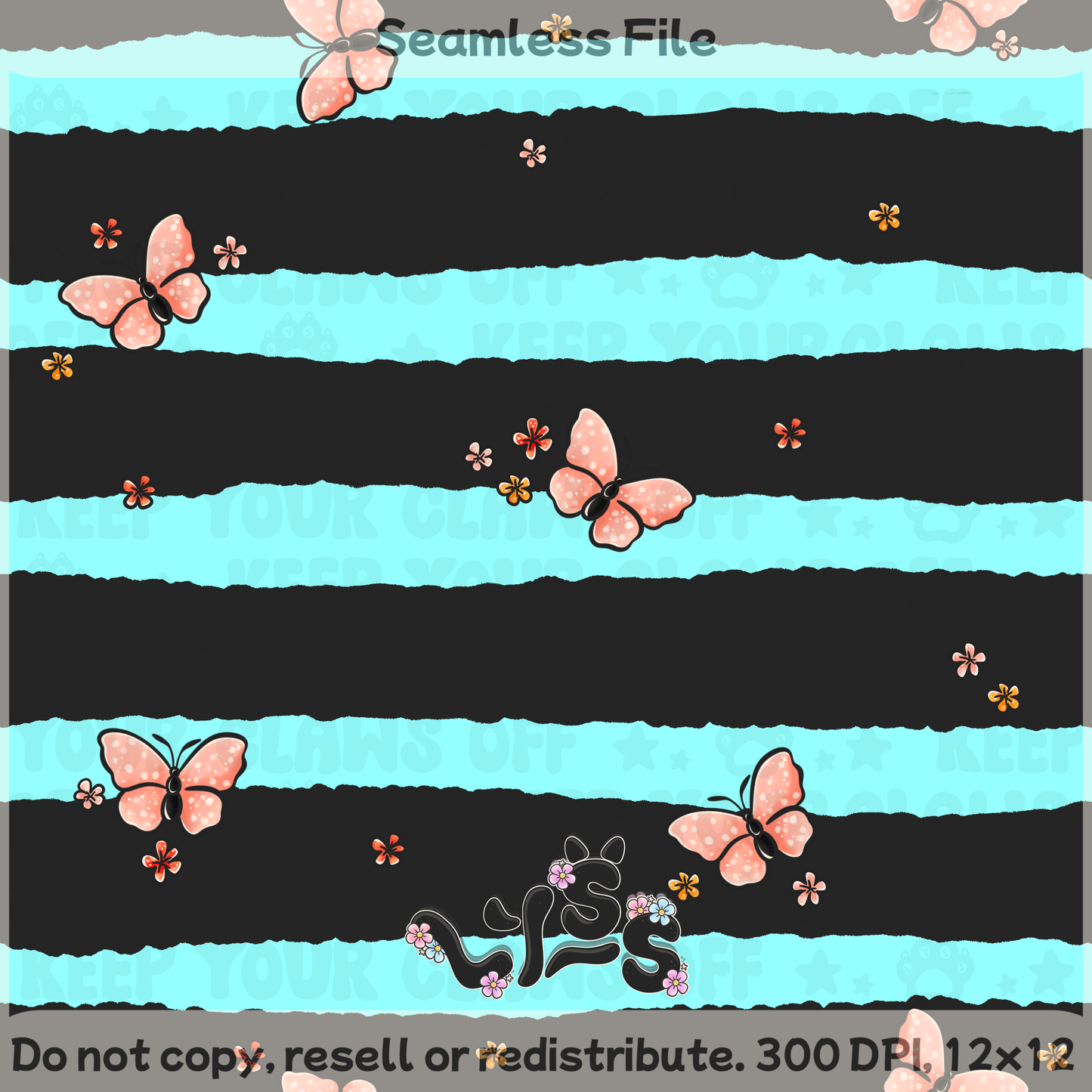 Lyss Doodles - Seamless Files - April 2025 Patreon - Collection #1