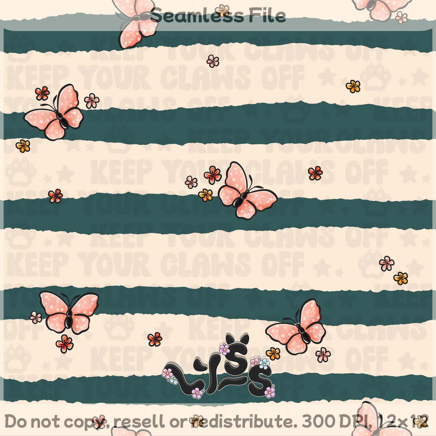 Lyss Doodles - Seamless Files - April 2025 Patreon - Collection #1