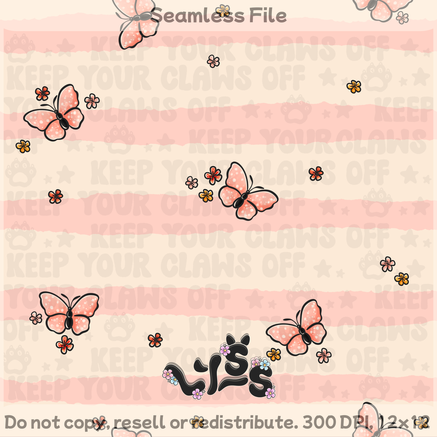 Lyss Doodles - Seamless Files - April 2025 Patreon - Collection #1