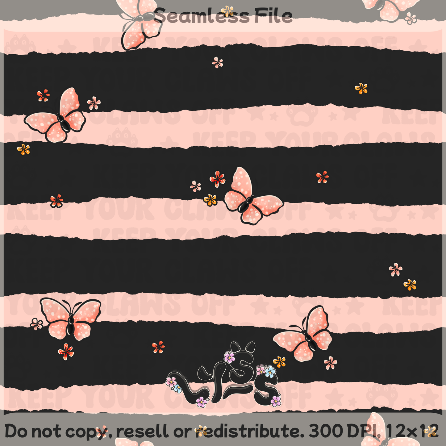 Lyss Doodles - Seamless Files - April 2025 Patreon - Collection #1