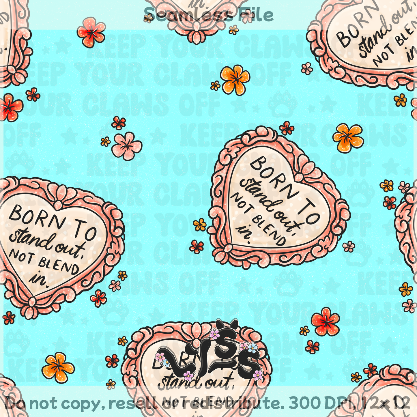 Lyss Doodles - Seamless Files - April 2025 Patreon - Collection #1