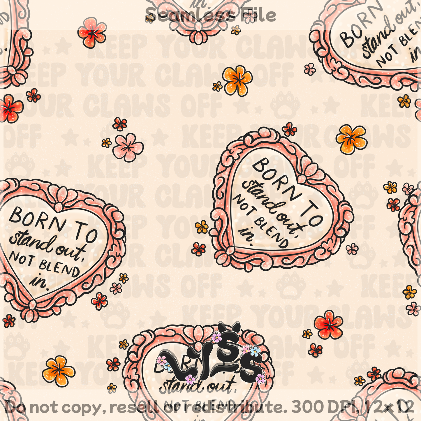 Lyss Doodles - Seamless Files - April 2025 Patreon - Collection #1