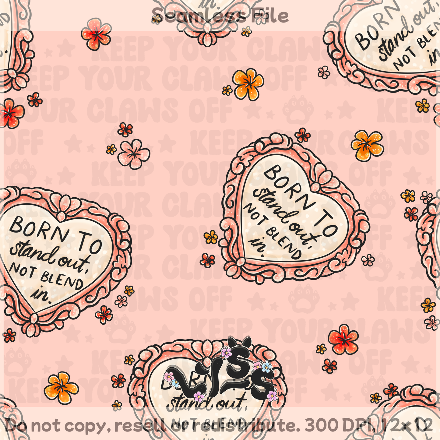 Lyss Doodles - Seamless Files - April 2025 Patreon - Collection #1