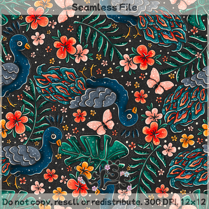 Lyss Doodles - Seamless Files - April 2025 Patreon - Collection #1