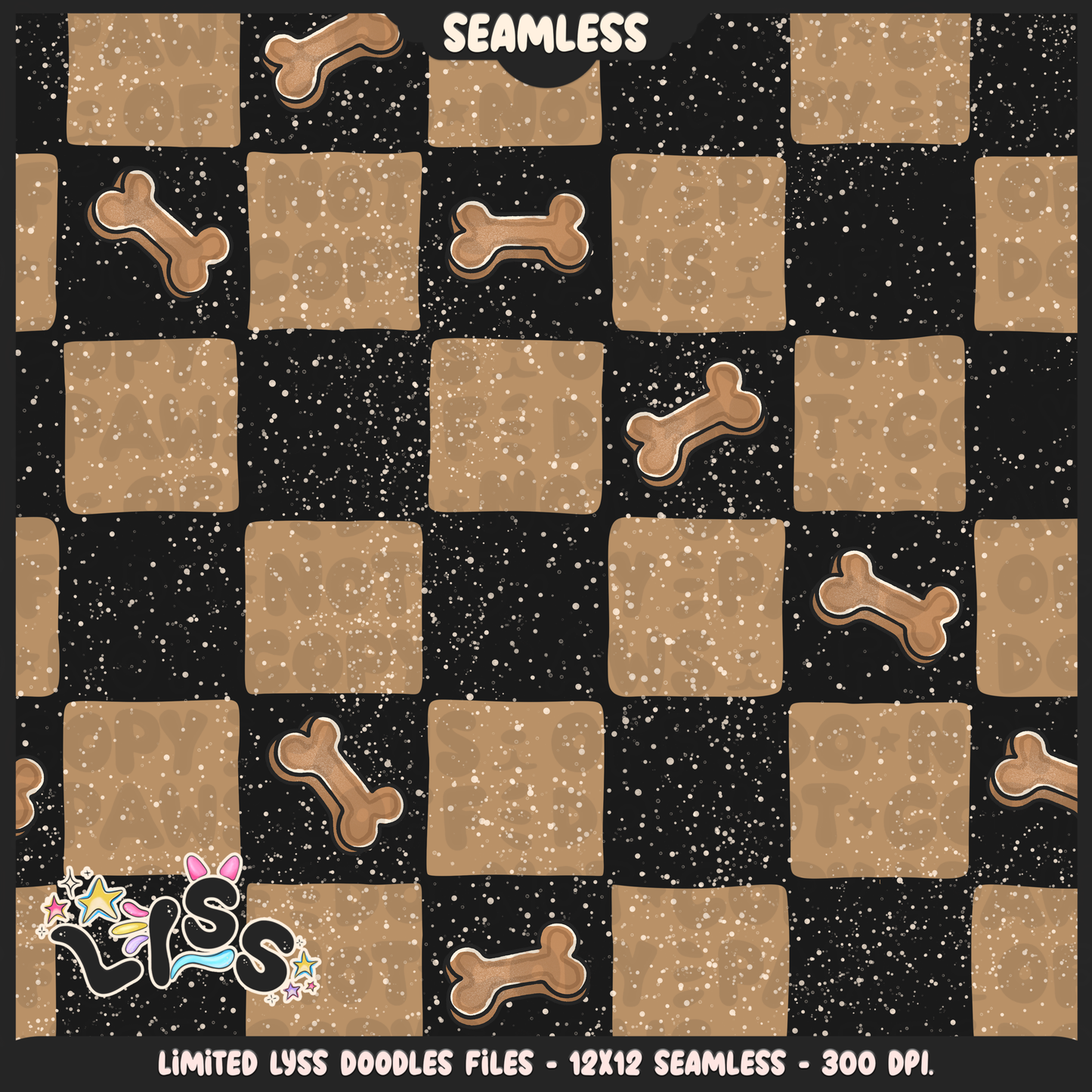 2024 - Lyss Doodles - Coordinates - Nightmare Baking - 24LD016