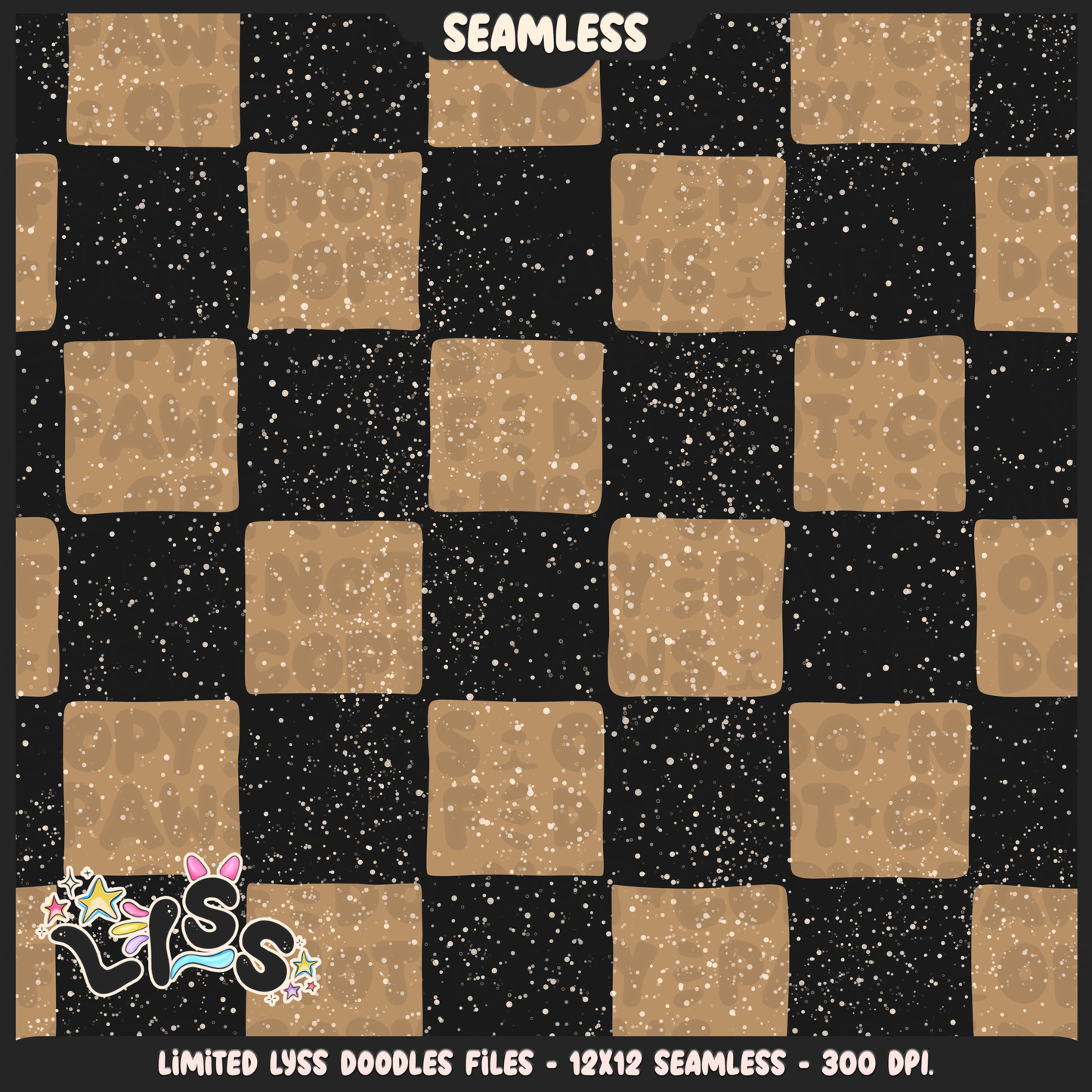 2024 - Lyss Doodles - Coordinates - Nightmare Baking - 24LD016