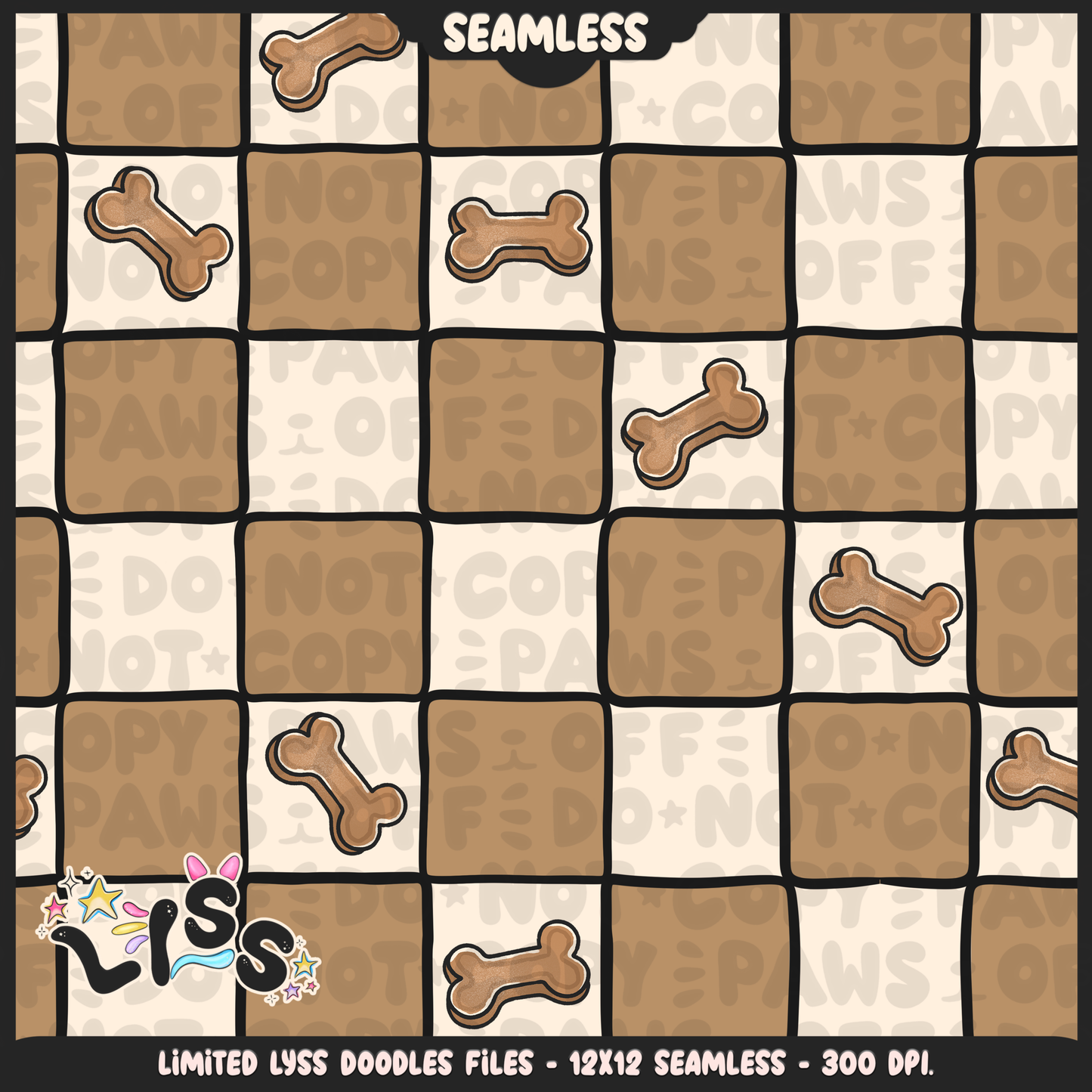 2024 - Lyss Doodles - Coordinates - Nightmare Baking - 24LD016