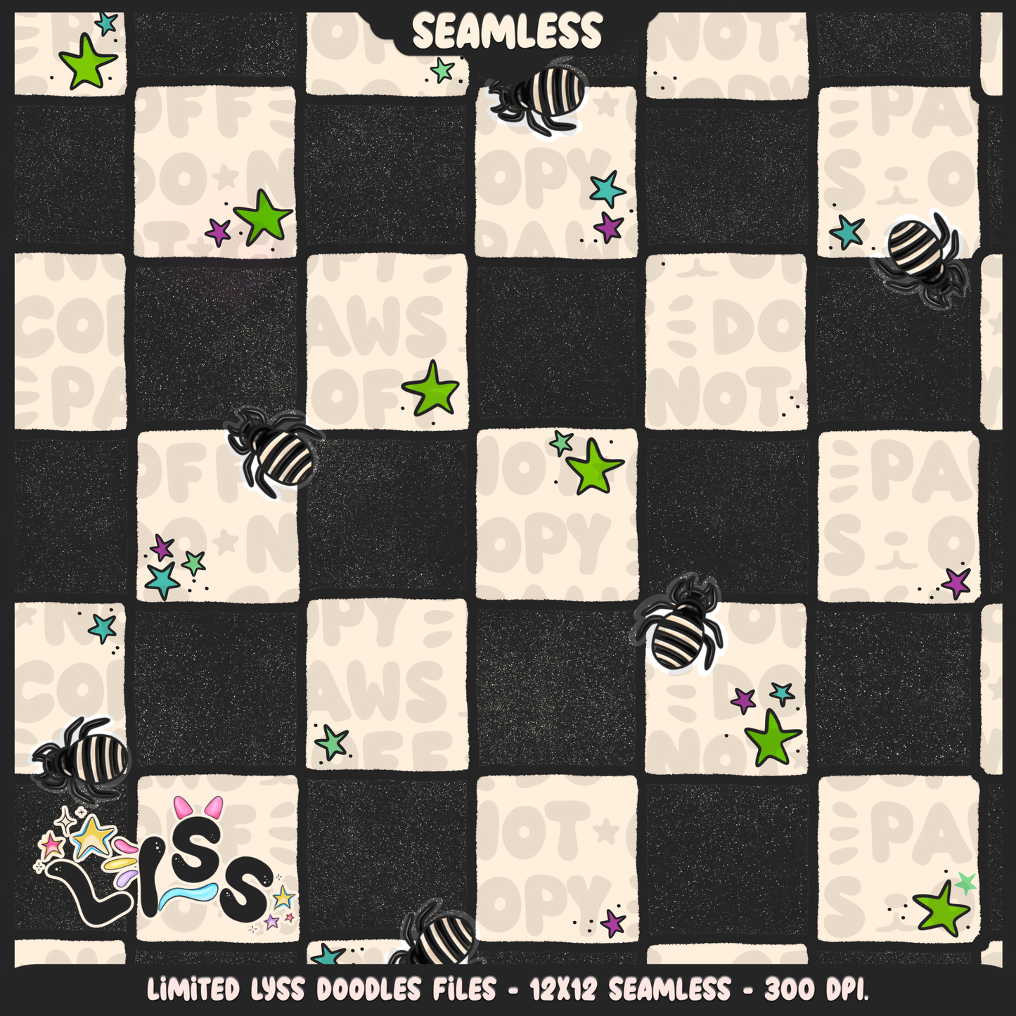 2024 - Lyss Doodles - Coordinates - Beetle x Love kyr Collab - 24LD052