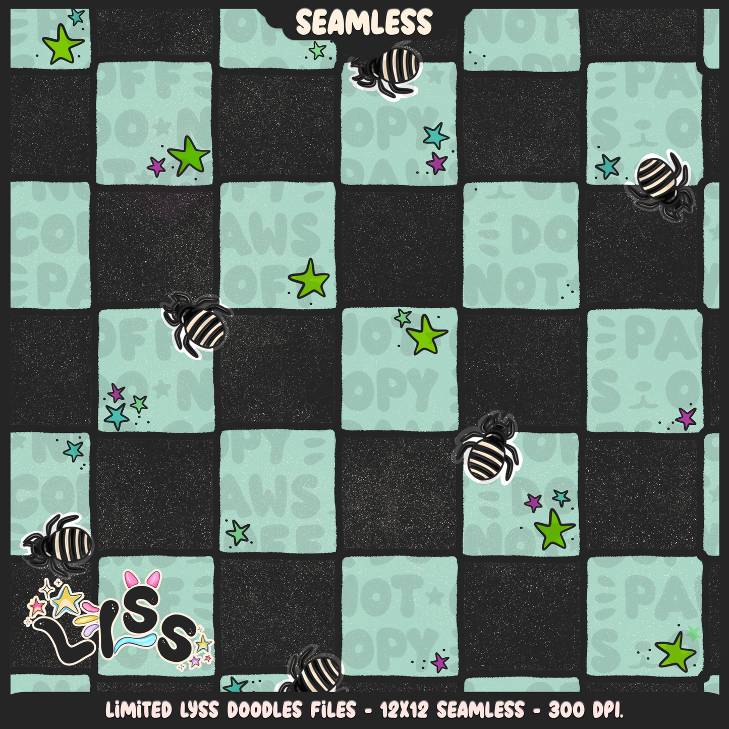 2024 - Lyss Doodles - Coordinates - Beetle x Love kyr Collab - 24LD052