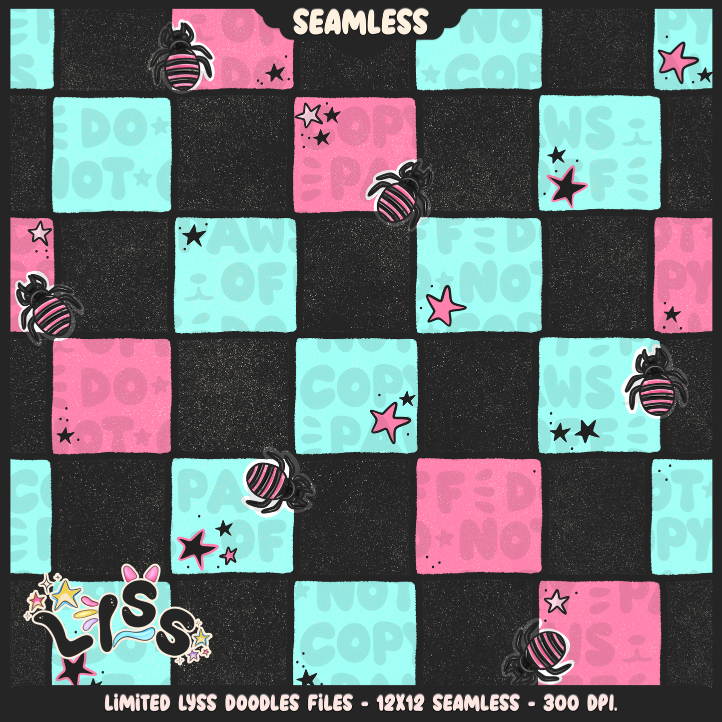 2024 - Lyss Doodles - Coordinates - Beetle x Love kyr Collab - Coffin - 24LD053