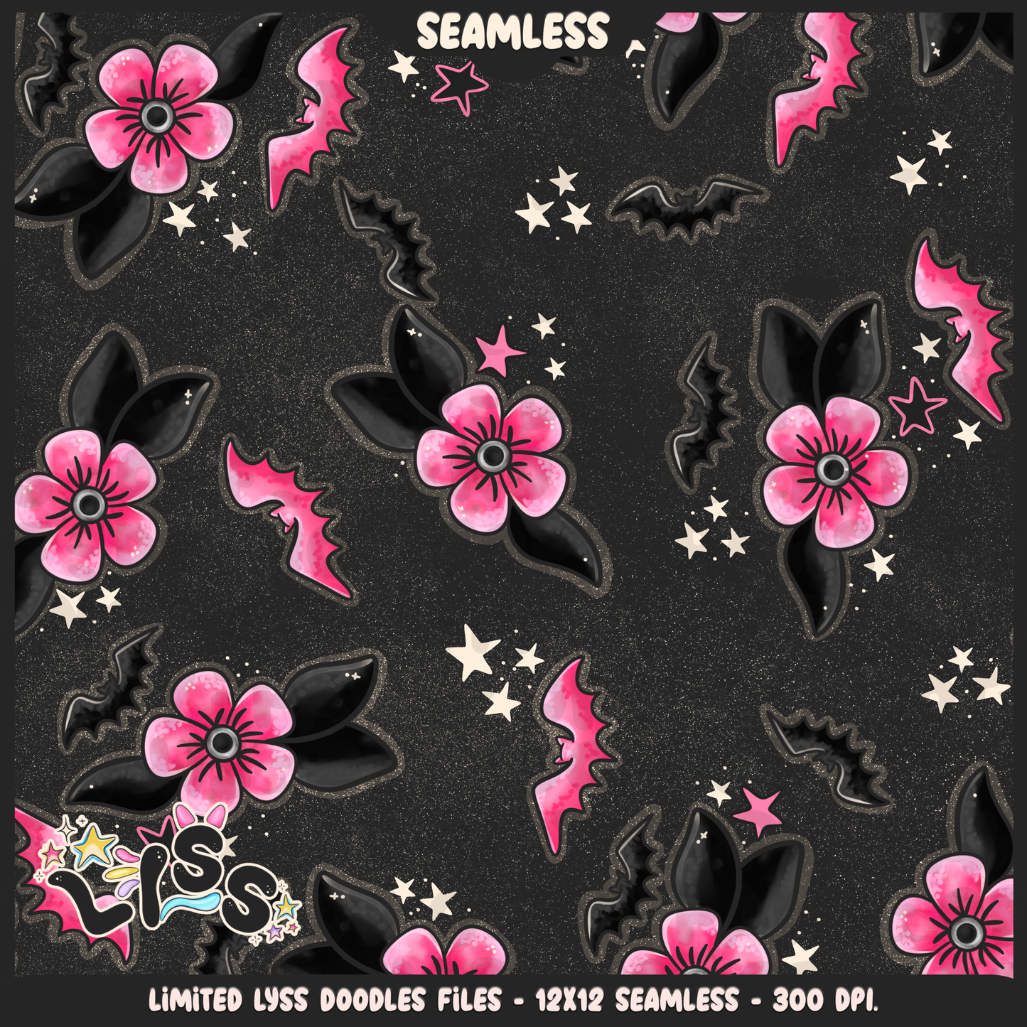 2024 - Lyss Doodles - Coordinates - Beetle x Love kyr Collab - Coffin - 24LD053