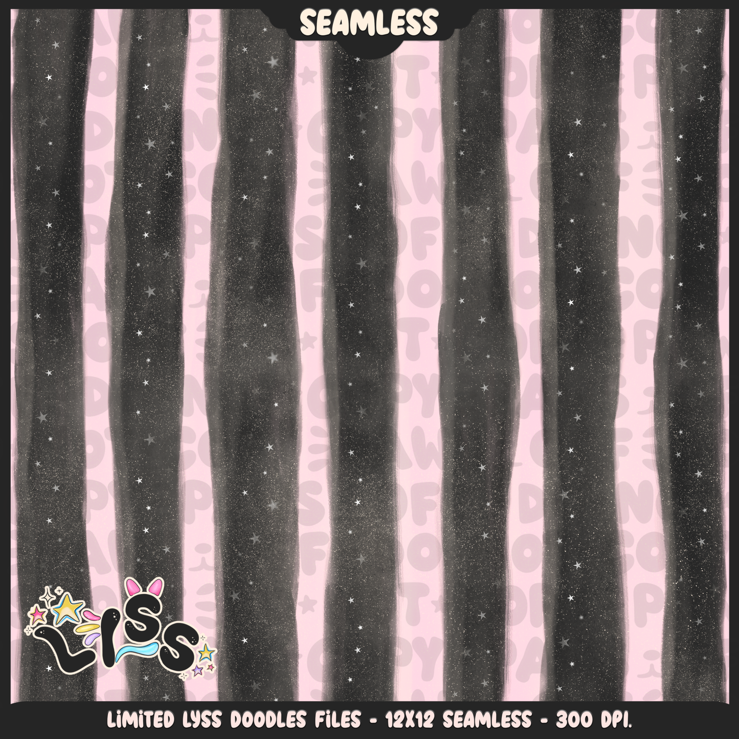 2024 - Lyss Doodles - Coordinates - Beetle x Love kyr Collab - Coffin - 24LD053