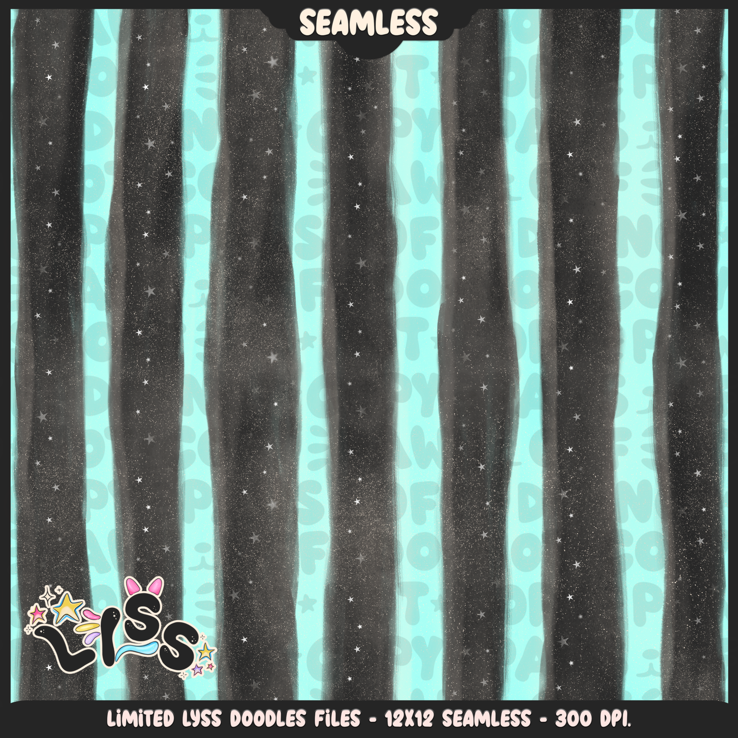 2024 - Lyss Doodles - Coordinates - Beetle x Love kyr Collab - Coffin - 24LD053